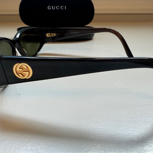 Vintage Gucci sunglasses Brown gg 2528/s ad6 - Picture 3 of 10
